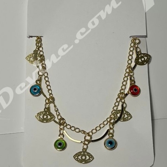 Mal De Ojo Bracelet (gold plated) - Picture 3 of 10